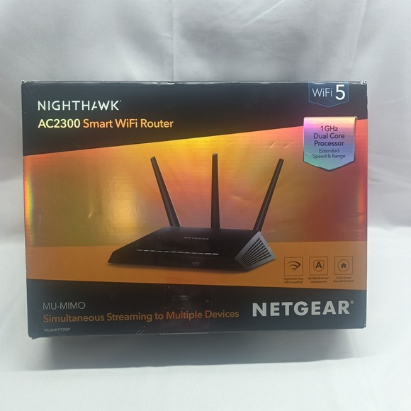 netgear Other - NETGEAR‎ Nighthawk AC2300 R7000P 1625Mbps 5 Port Wi-Fi Router